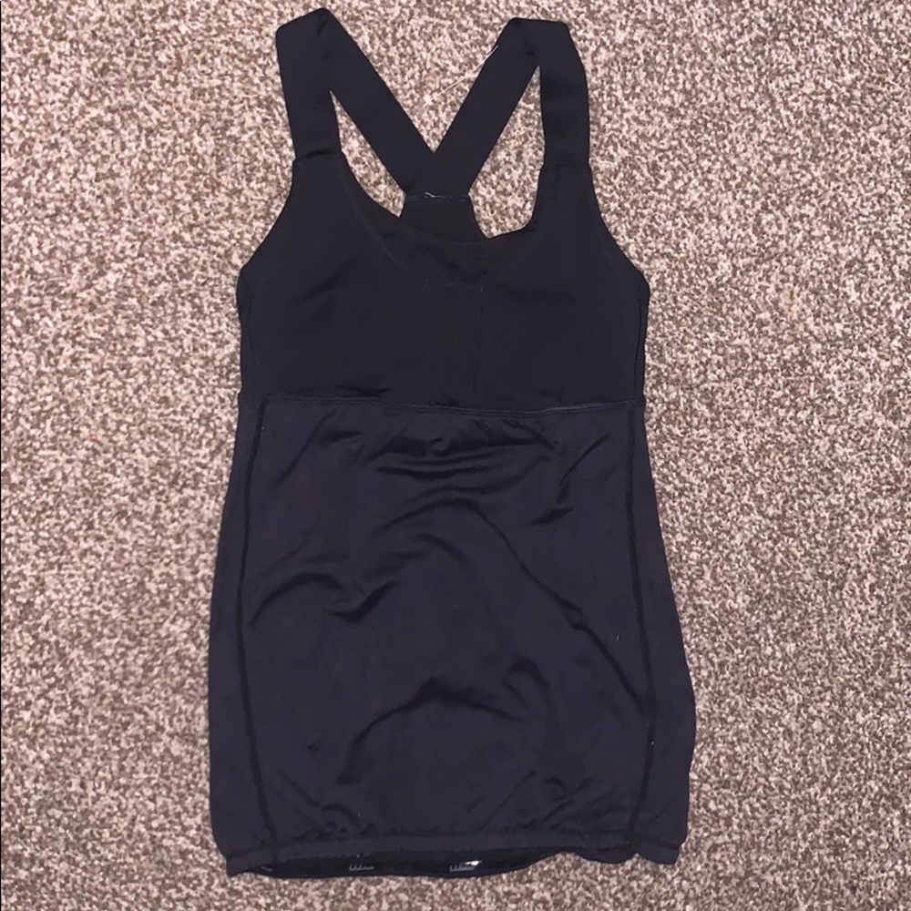 Lululemon black tank top